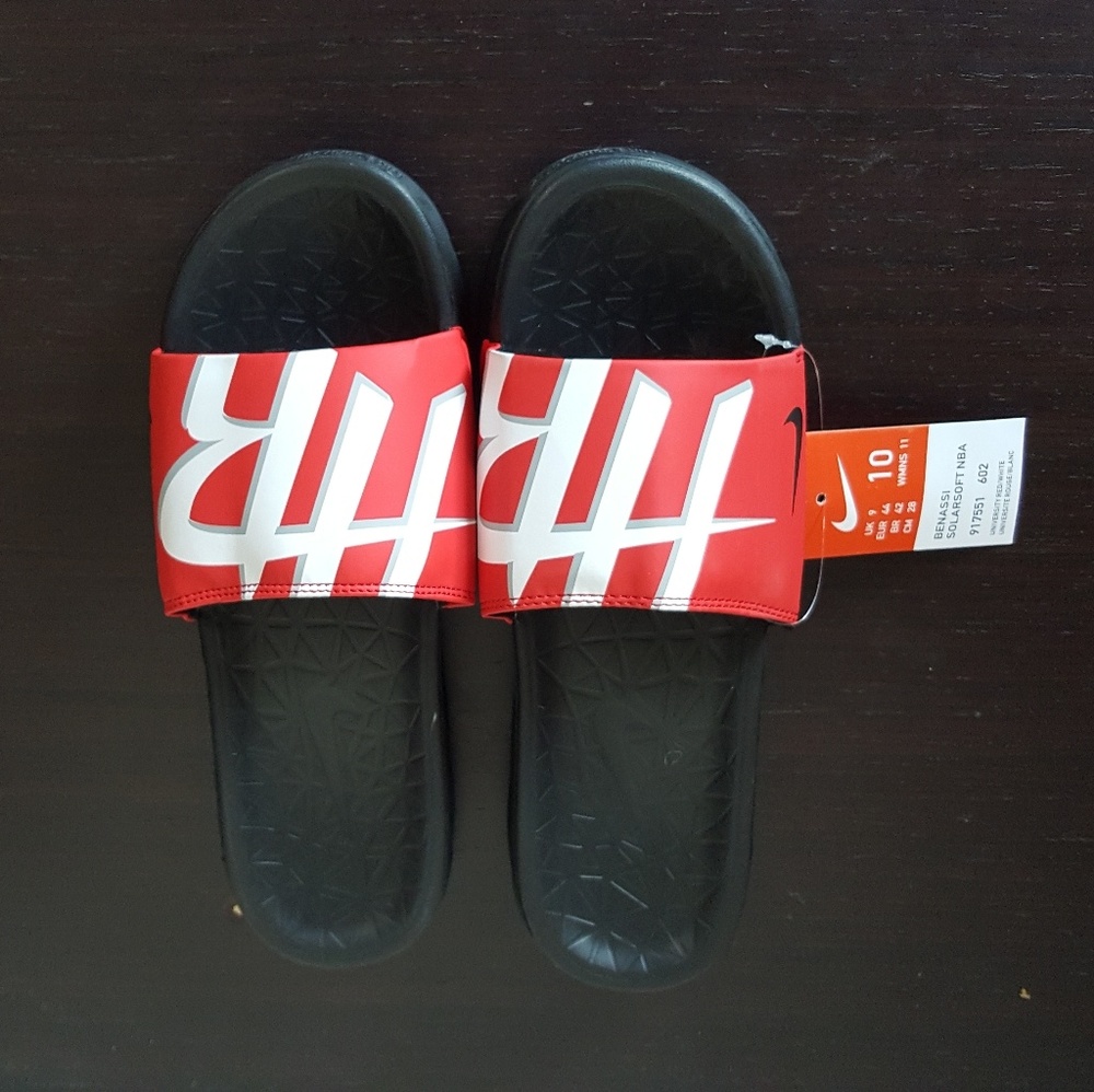 NIKE  MEN'S  BENASSI  SOLARSOLF  SLIDES